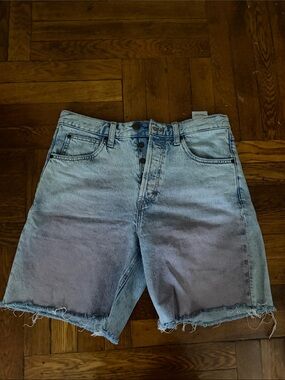 Lee Light Blue Denim Shorts